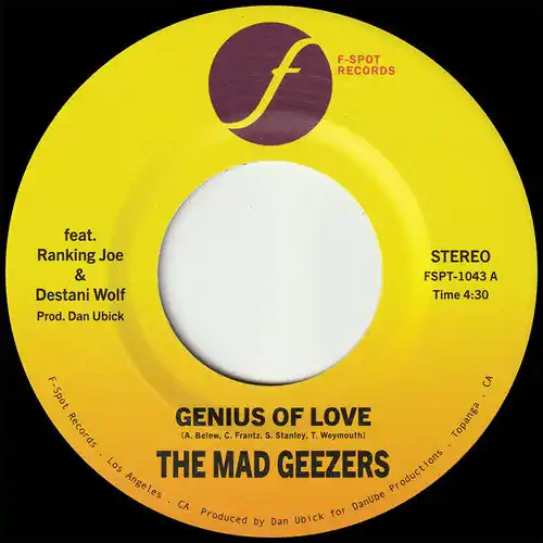 Clearance Genius Of Love B/W Genius Of Dub [7"]